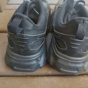RBX Live Life Active Mens Black Athletic Training Sneakers Chunky Mesh Shoes